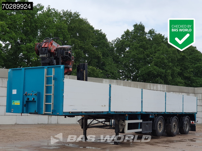 SCHROEDER WIESMOOR S12/27P2-13,2KR 2 steal wheels Liftachse 2 x Lenkachse - Bortu puspiekabe/ Platforma: foto 1 SCHROEDER WIESMOOR S12/27P2-13,2KR 2 steal wheels Liftachse 2 x Lenkachse - Bortu puspiekabe/ Platforma: foto 1