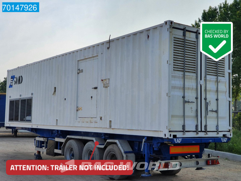 SDMO 51.2L70-4P 2600 KVA - ENGINE NEEDS REPAIR - Elektroģenerators: foto 1 SDMO 51.2L70-4P 2600 KVA - ENGINE NEEDS REPAIR - Elektroģenerators: foto 1