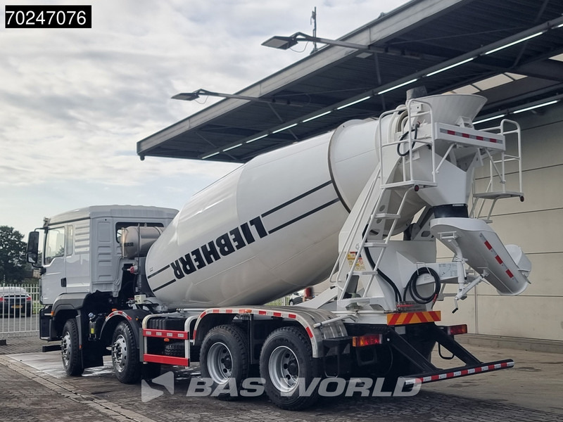 SHACMAN 8x4 EURO 6 8X4 NEW! 8m3 Liebherr Mixer Big-Axle Steel Suspension - Betonvedējs: foto 2 SHACMAN 8x4 EURO 6 8X4 NEW! 8m3 Liebherr Mixer Big-Axle Steel Suspension - Betonvedējs: foto 2