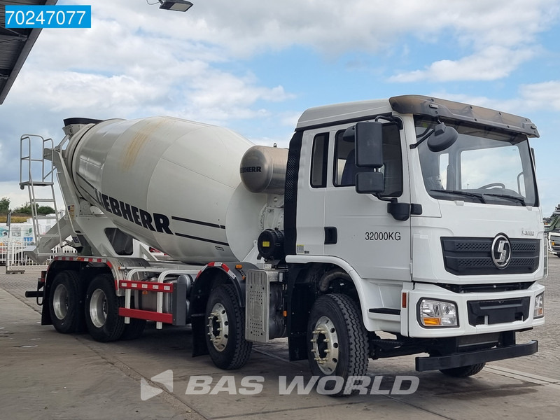 SHACMAN L3000 8X4 NEW 8m3 Liebherr Mixer Big Axle Steel suspension - Betonvedējs: foto 3 SHACMAN L3000 8X4 NEW 8m3 Liebherr Mixer Big Axle Steel suspension - Betonvedējs: foto 3