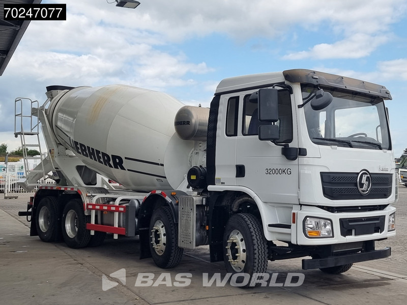 SHACMAN L3000 8X4 NEW 8m3 Liebherr Mixer Big Axle Steel suspension - Betonvedējs: foto 3 SHACMAN L3000 8X4 NEW 8m3 Liebherr Mixer Big Axle Steel suspension - Betonvedējs: foto 3