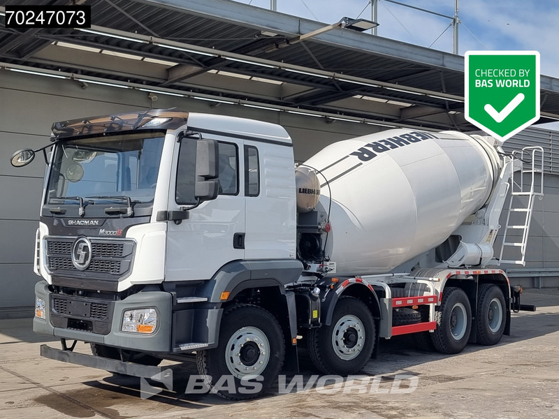 SHACMAN M3000 S 8X4 8m3 Liebherr mixer Manual Big-Axle Steelsuspension - Betonvedējs: foto 1 SHACMAN M3000 S 8X4 8m3 Liebherr mixer Manual Big-Axle Steelsuspension - Betonvedējs: foto 1