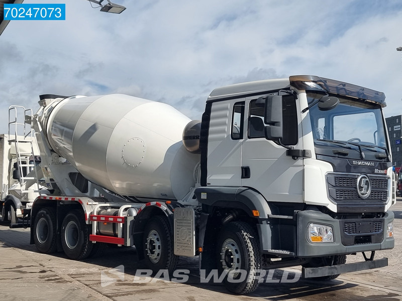 SHACMAN M3000 S 8X4 8m3 Liebherr mixer Manual Big-Axle Steelsuspension - Betonvedējs: foto 3 SHACMAN M3000 S 8X4 8m3 Liebherr mixer Manual Big-Axle Steelsuspension - Betonvedējs: foto 3