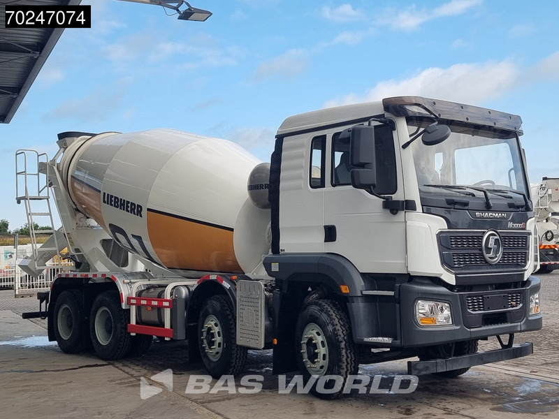 SHACMAN M3000 S 8X4 NEW! 8m3 Liebherr Mixer Big-Axle Steelsuspension - Betonvedējs: foto 3 SHACMAN M3000 S 8X4 NEW! 8m3 Liebherr Mixer Big-Axle Steelsuspension - Betonvedējs: foto 3