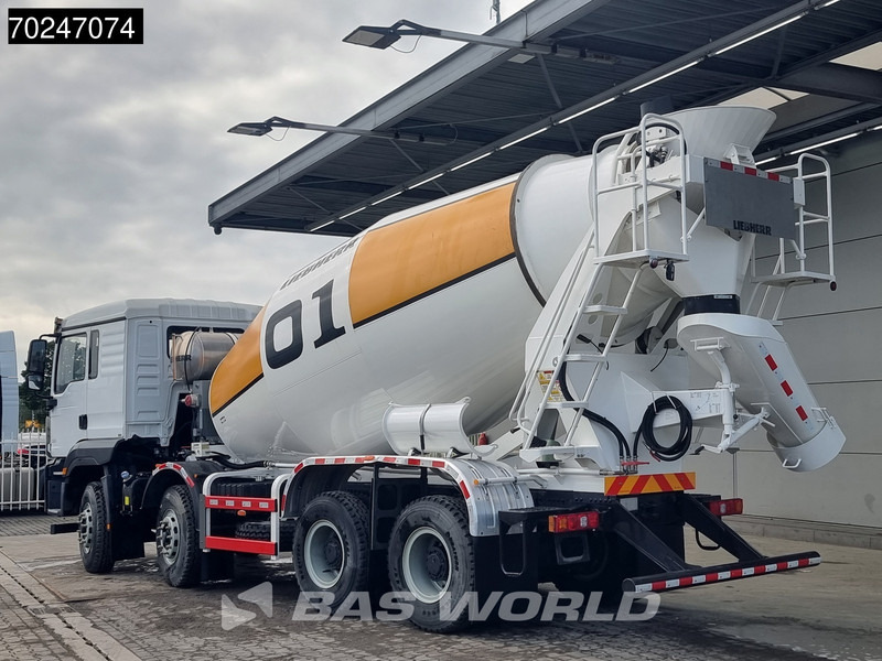 SHACMAN M3000 S 8X4 NEW! 8m3 Liebherr Mixer Big-Axle Steelsuspension - Betonvedējs: foto 2 SHACMAN M3000 S 8X4 NEW! 8m3 Liebherr Mixer Big-Axle Steelsuspension - Betonvedējs: foto 2