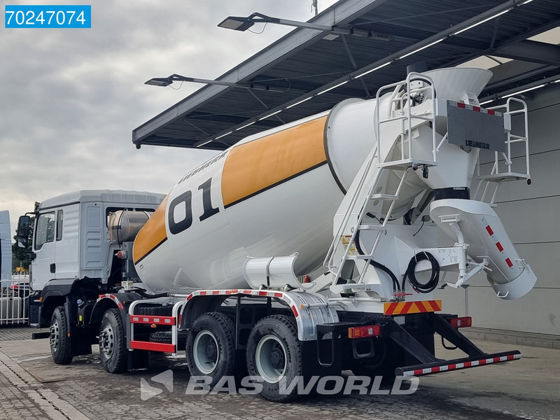 SHACMAN M3000 S 8X4 NEW! 8m3 Liebherr Mixer Big-Axle Steelsuspension - Betonvedējs: foto 2 SHACMAN M3000 S 8X4 NEW! 8m3 Liebherr Mixer Big-Axle Steelsuspension - Betonvedējs: foto 2