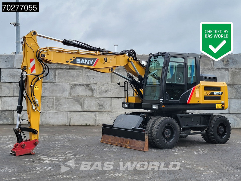 Sany SY155W - Riteņu ekskavators: foto 1 Sany SY155W - Riteņu ekskavators: foto 1