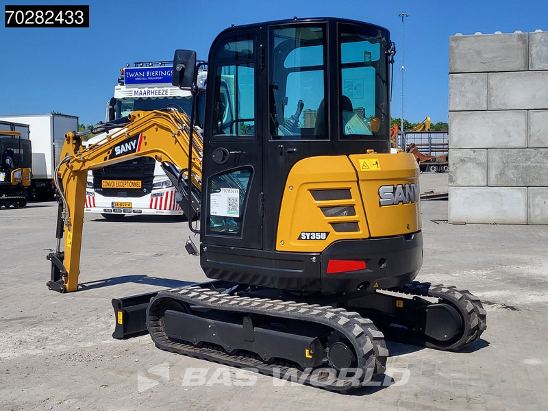 Sany SY35 U A/C - CE/EPA - Mini-ekskavators: foto 2 Sany SY35 U A/C - CE/EPA - Mini-ekskavators: foto 2