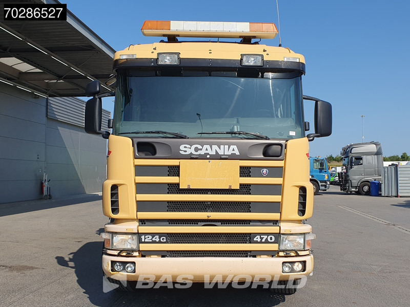 Scania 124G 470 8X4 Palfinger PK45000 C4 Crane Kran Fly-Jib Manual Steering Axle Euro 3 līzingu Scania 124G 470 8X4 Palfinger PK45000 C4 Crane Kran Fly-Jib Manual Steering Axle Euro 3: foto 14