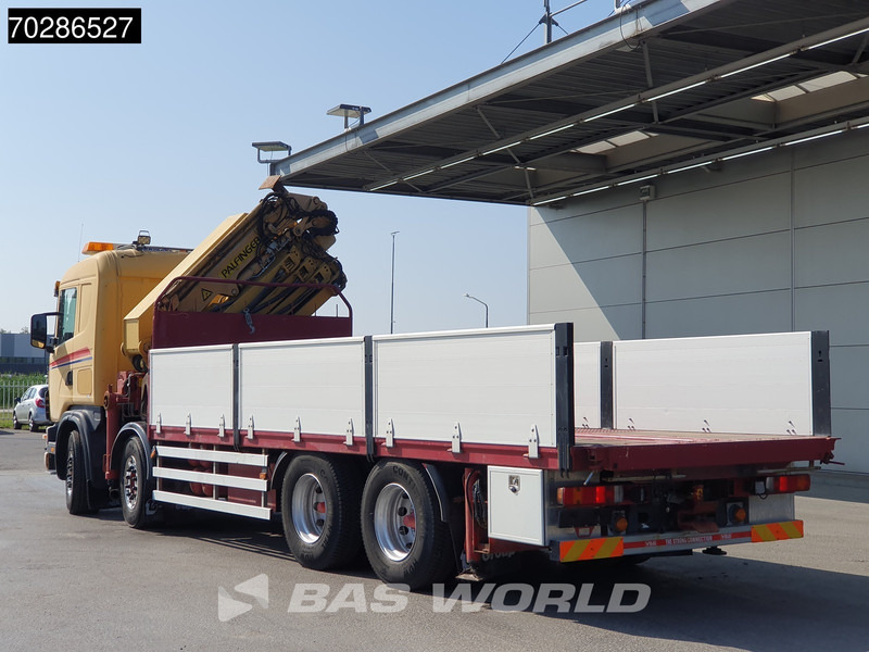 Scania 124G 470 8X4 Palfinger PK45000 C4 Crane Kran Fly-Jib Manual Steering Axle Euro 3 līzingu Scania 124G 470 8X4 Palfinger PK45000 C4 Crane Kran Fly-Jib Manual Steering Axle Euro 3: foto 11