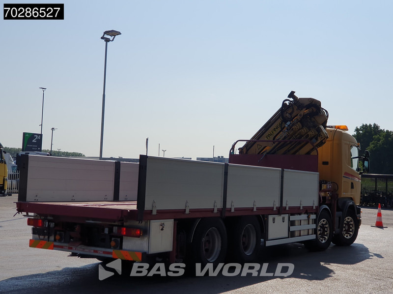 Scania 124G 470 8X4 Palfinger PK45000 C4 Crane Kran Fly-Jib Manual Steering Axle Euro 3 līzingu Scania 124G 470 8X4 Palfinger PK45000 C4 Crane Kran Fly-Jib Manual Steering Axle Euro 3: foto 13