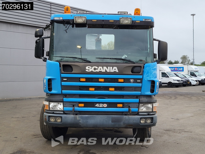 Scania 420 6X4 20tons Marrel THM 20000 Manual Retarder Steelsuspension Euro 3 - Pacēlājs ar āķi: foto 5 Scania 420 6X4 20tons Marrel THM 20000 Manual Retarder Steelsuspension Euro 3 - Pacēlājs ar āķi: foto 5