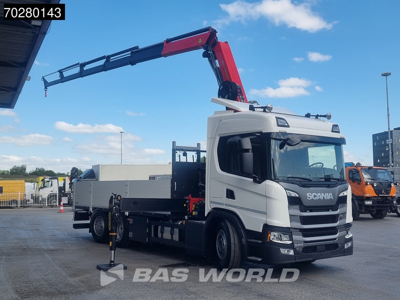 Scania G410 6X2 Palfinger PK24.001 SLD 5 Kran Crane Retarder Lift+Lenkachse Euro 6 - Bortu kravas automašīna/ Platforma, Kravas auto ar manipulatoru: foto 3 Scania G410 6X2 Palfinger PK24.001 SLD 5 Kran Crane Retarder Lift+Lenkachse Euro 6 - Bortu kravas automašīna/ Platforma, Kravas auto ar manipulatoru: foto 3