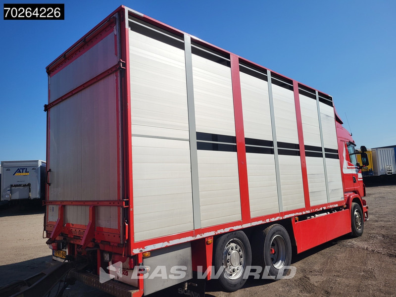 Scania G420 6X2 Van Dijk Cattle transport Liftable floor Lift-Asche Euro 5 - Kravas automašīna ar slēgto virsbūvi: foto 3 Scania G420 6X2 Van Dijk Cattle transport Liftable floor Lift-Asche Euro 5 - Kravas automašīna ar slēgto virsbūvi: foto 3