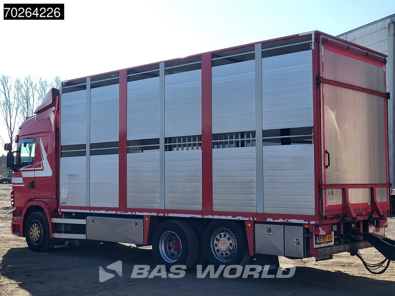 Scania G420 6X2 Van Dijk Cattle transport Liftable floor Lift-Asche Euro 5 - Kravas automašīna ar slēgto virsbūvi: foto 2 Scania G420 6X2 Van Dijk Cattle transport Liftable floor Lift-Asche Euro 5 - Kravas automašīna ar slēgto virsbūvi: foto 2