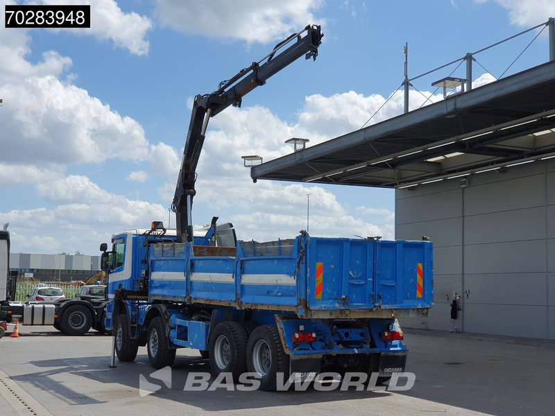 Scania G420 8X4 15m3 tipper Hiab 144 Crane Steelsuspension Manual Big-Axle Euro 3 - Kravas automašīna pašizgāzējs, Kravas auto ar manipulatoru: foto 2 Scania G420 8X4 15m3 tipper Hiab 144 Crane Steelsuspension Manual Big-Axle Euro 3 - Kravas automašīna pašizgāzējs, Kravas auto ar manipulatoru: foto 2