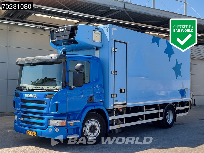 Scania P230 4X2 NL-Truck Carrier Supra 950mt Ladebordwand Navi Euro 5 - Kravas automašīna refrižerators: foto 1 Scania P230 4X2 NL-Truck Carrier Supra 950mt Ladebordwand Navi Euro 5 - Kravas automašīna refrižerators: foto 1