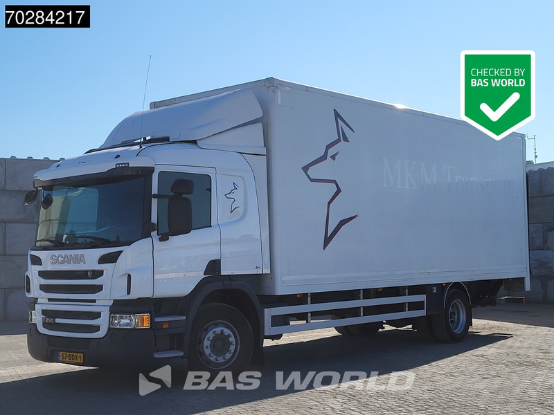 Scania P250 4X2 19tons NL-Truck Ladebordwand Automatic Euro 6 - Kravas automašīna ar slēgto virsbūvi: foto 1 Scania P250 4X2 19tons NL-Truck Ladebordwand Automatic Euro 6 - Kravas automašīna ar slēgto virsbūvi: foto 1