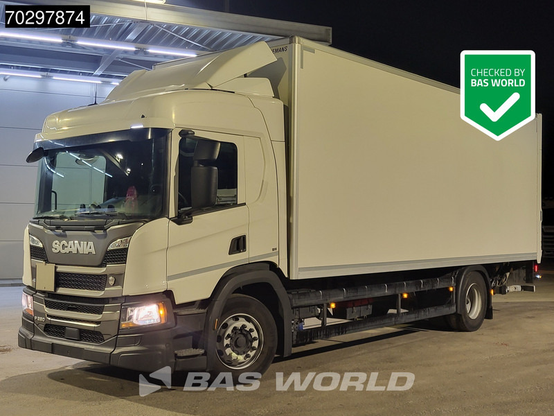 Scania P280 4X2 19.5tonner 2000kg Ladebordwand Automatic Airco Euro 6 - Kravas automašīna ar slēgto virsbūvi: foto 1 Scania P280 4X2 19.5tonner 2000kg Ladebordwand Automatic Airco Euro 6 - Kravas automašīna ar slēgto virsbūvi: foto 1