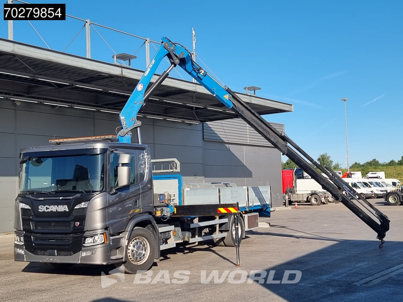 Scania P280 4X2 HMF 1420K-RC Kran Crane Automatic Euro 6 - Bortu kravas automašīna/ Platforma, Kravas auto ar manipulatoru: foto 5 Scania P280 4X2 HMF 1420K-RC Kran Crane Automatic Euro 6 - Bortu kravas automašīna/ Platforma, Kravas auto ar manipulatoru: foto 5