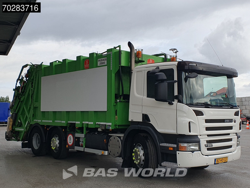 Scania P280 6X2 NL-Truck VDK Pusher2000 CB011 Eurolift Euro 5 - Atkritumu vedējs: foto 3 Scania P280 6X2 NL-Truck VDK Pusher2000 CB011 Eurolift Euro 5 - Atkritumu vedējs: foto 3