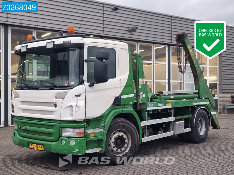 Scania P360 4X2 NL-Truck Hyvalift NG 2014 TAXL Automatic Euro 5 - Būvgružu konteineru vedējs: foto 1 Scania P360 4X2 NL-Truck Hyvalift NG 2014 TAXL Automatic Euro 5 - Būvgružu konteineru vedējs: foto 1