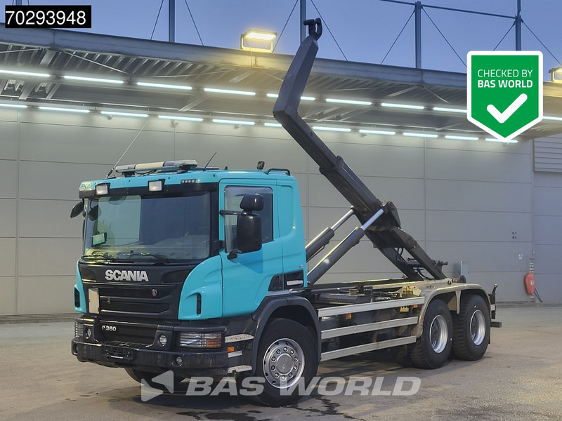 Scania P360 6X4 VDL 20t Hooklift Steelsuspension Big-Axle Euro 5 - Pacēlājs ar āķi: foto 1 Scania P360 6X4 VDL 20t Hooklift Steelsuspension Big-Axle Euro 5 - Pacēlājs ar āķi: foto 1
