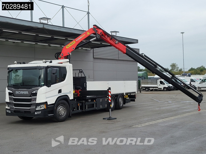 Scania P410 6X2 NEW! Palfinger PK24-001 SLD 5 Kran Crane Retarder Lift+steering axle - Bortu kravas automašīna/ Platforma, Kravas auto ar manipulatoru: foto 3 Scania P410 6X2 NEW! Palfinger PK24-001 SLD 5 Kran Crane Retarder Lift+steering axle - Bortu kravas automašīna/ Platforma, Kravas auto ar manipulatoru: foto 3