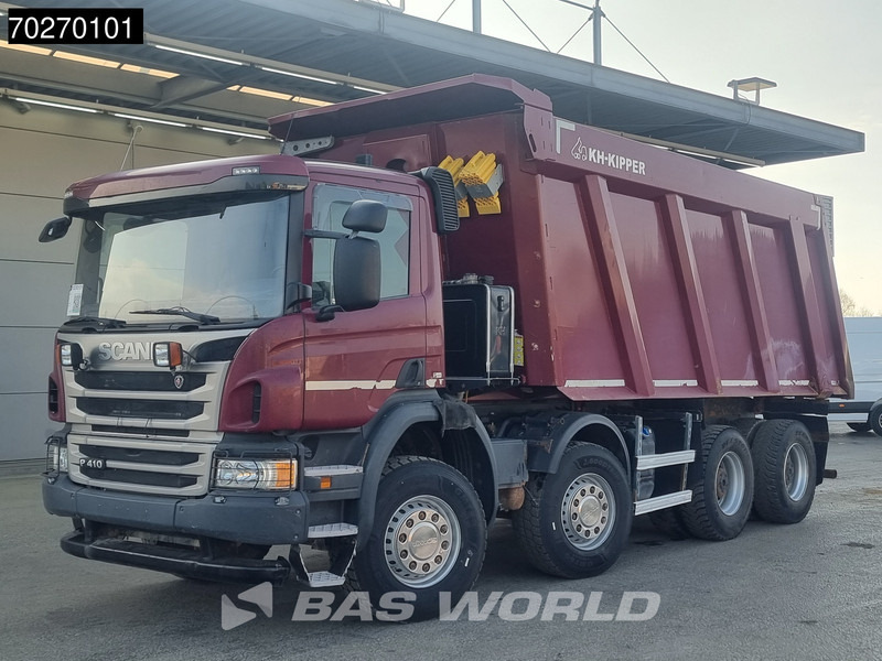 Scania P410 8X4 28m3 KH Kipper Big-Axle Steel suspension Euro 6 - Kravas automašīna pašizgāzējs: foto 5 Scania P410 8X4 28m3 KH Kipper Big-Axle Steel suspension Euro 6 - Kravas automašīna pašizgāzējs: foto 5