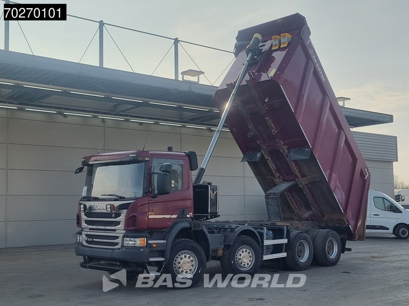 Scania P410 8X4 28m3 KH Kipper Big-Axle Steel suspension Euro 6 - Kravas automašīna pašizgāzējs: foto 2 Scania P410 8X4 28m3 KH Kipper Big-Axle Steel suspension Euro 6 - Kravas automašīna pašizgāzējs: foto 2