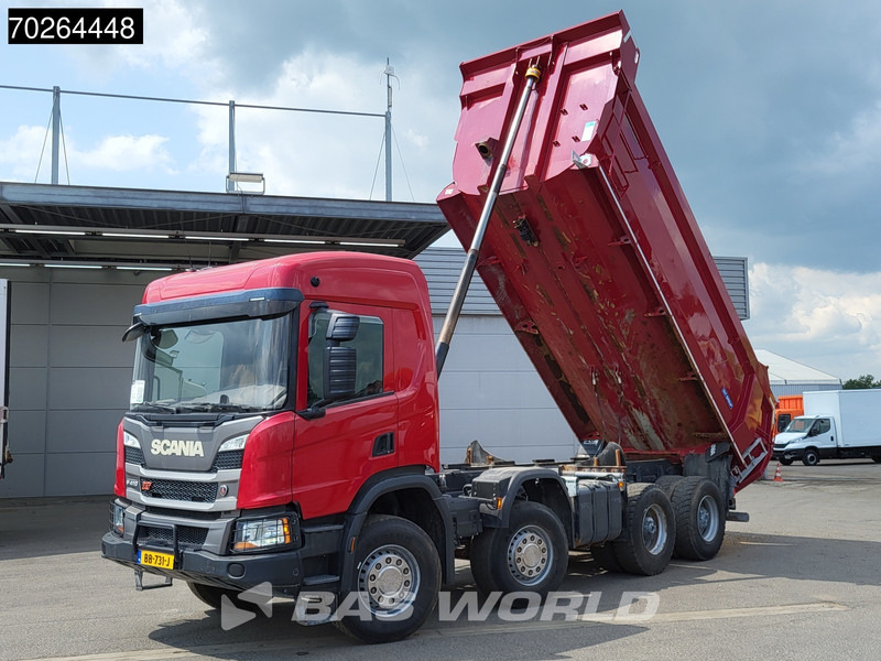 Scania P410 8X4 NL Truck 19m3 tipper Body Heating Big-Axle Steelsuspension Euro 6 - Kravas automašīna pašizgāzējs: foto 2 Scania P410 8X4 NL Truck 19m3 tipper Body Heating Big-Axle Steelsuspension Euro 6 - Kravas automašīna pašizgāzējs: foto 2