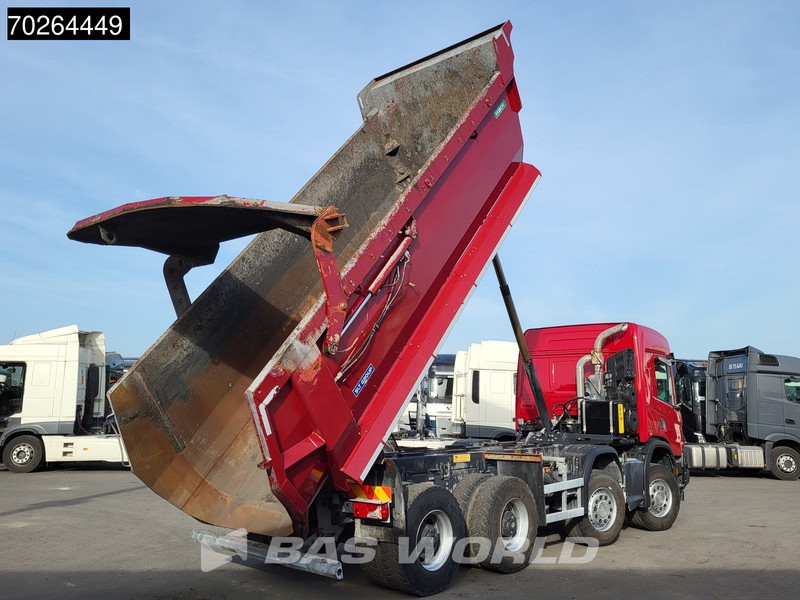 Scania P410 8X4 NL-Truck 19m3 tipper box heating Big-Axle Steelsuspension Automatic - Kravas automašīna pašizgāzējs: foto 5 Scania P410 8X4 NL-Truck 19m3 tipper box heating Big-Axle Steelsuspension Automatic - Kravas automašīna pašizgāzējs: foto 5