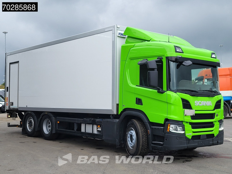 Kravas automašīna ar slēgto virsbūvi Scania P410 P 6X2 2000kg Ladebordwand Lift-Axle Automatic Euro 6: foto 6