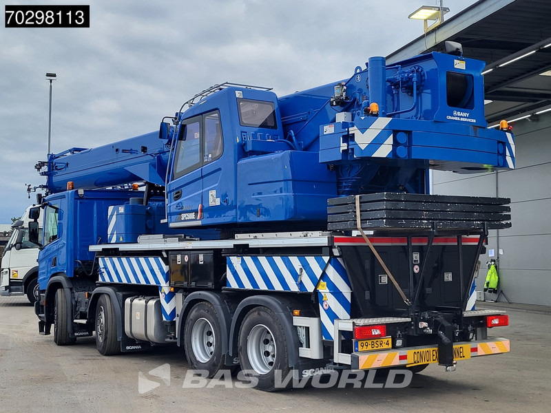 Scania P450 P 8X4 Palfinger/SANY SPC500E Telescopic Crane Retarder Navi Automatic Euro 6 - Bortu kravas automašīna/ Platforma, Kravas auto ar manipulatoru: foto 2 Scania P450 P 8X4 Palfinger/SANY SPC500E Telescopic Crane Retarder Navi Automatic Euro 6 - Bortu kravas automašīna/ Platforma, Kravas auto ar manipulatoru: foto 2