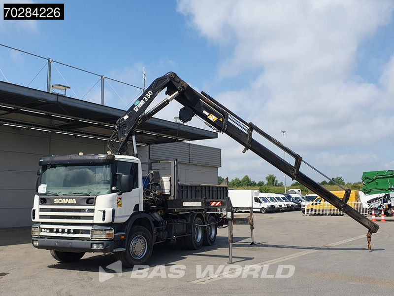 Scania P94 6X4 Hiab 330-4 Kran Crane 9m3 tipper Manual Steelsuspension Euro 3 - Kravas automašīna pašizgāzējs, Kravas auto ar manipulatoru: foto 5 Scania P94 6X4 Hiab 330-4 Kran Crane 9m3 tipper Manual Steelsuspension Euro 3 - Kravas automašīna pašizgāzējs, Kravas auto ar manipulatoru: foto 5