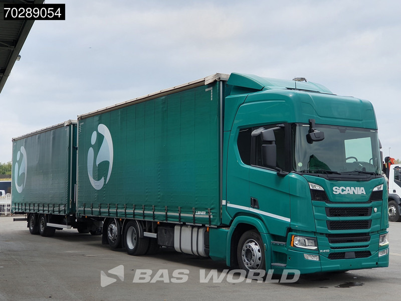 Scania R410 6X2 Combi Retarder Standklima lifting roof ACC LED Euro 6 - Kravas automašīna ar tentu: foto 3 Scania R410 6X2 Combi Retarder Standklima lifting roof ACC LED Euro 6 - Kravas automašīna ar tentu: foto 3
