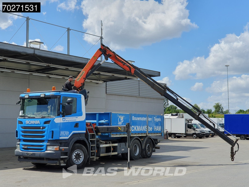 Scania R440 6X2 Palfinger PK16001 Crane Kran Lift+Lenkachse Euro 5 - Bortu kravas automašīna/ Platforma, Kravas auto ar manipulatoru: foto 5 Scania R440 6X2 Palfinger PK16001 Crane Kran Lift+Lenkachse Euro 5 - Bortu kravas automašīna/ Platforma, Kravas auto ar manipulatoru: foto 5