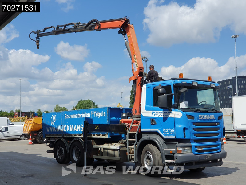 Scania R440 6X2 Palfinger PK16001 Crane Kran Lift+Lenkachse Euro 5 - Bortu kravas automašīna/ Platforma, Kravas auto ar manipulatoru: foto 3 Scania R440 6X2 Palfinger PK16001 Crane Kran Lift+Lenkachse Euro 5 - Bortu kravas automašīna/ Platforma, Kravas auto ar manipulatoru: foto 3