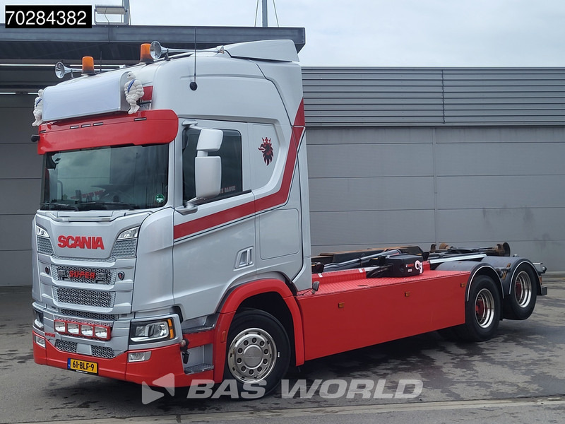 Scania R450 R 6X2 NL-Truck 26t Haak Retarder Liftas Navi Euro 6 - Pacēlājs ar āķi: foto 3 Scania R450 R 6X2 NL-Truck 26t Haak Retarder Liftas Navi Euro 6 - Pacēlājs ar āķi: foto 3