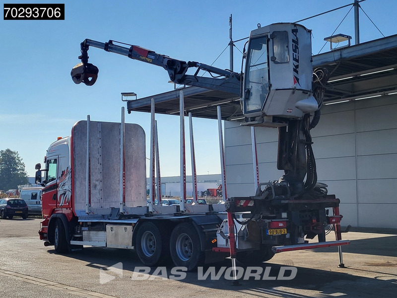 Scania R450 R 6X4 NL-Truck Kesla 2110T Crane Kran Holztransport Manual ACC Xenon Euro 6 - Kokvedējs, Kravas auto ar manipulatoru: foto 2 Scania R450 R 6X4 NL-Truck Kesla 2110T Crane Kran Holztransport Manual ACC Xenon Euro 6 - Kokvedējs, Kravas auto ar manipulatoru: foto 2