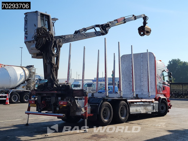 Scania R450 R 6X4 NL-Truck Kesla 2110T Crane Kran Holztransport Manual ACC Xenon Euro 6 - Kokvedējs, Kravas auto ar manipulatoru: foto 5 Scania R450 R 6X4 NL-Truck Kesla 2110T Crane Kran Holztransport Manual ACC Xenon Euro 6 - Kokvedējs, Kravas auto ar manipulatoru: foto 5