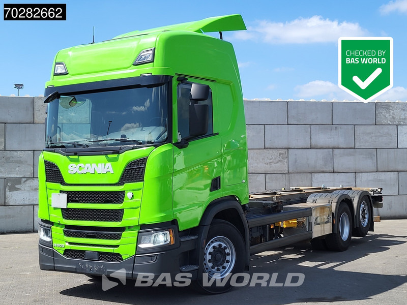 Scania R500 6X2 Retarder LED ACC Euro 6 - Konteineru vedējs/ Kravas automašīna ar noņemamā virsbūve: foto 1 Scania R500 6X2 Retarder LED ACC Euro 6 - Konteineru vedējs/ Kravas automašīna ar noņemamā virsbūve: foto 1