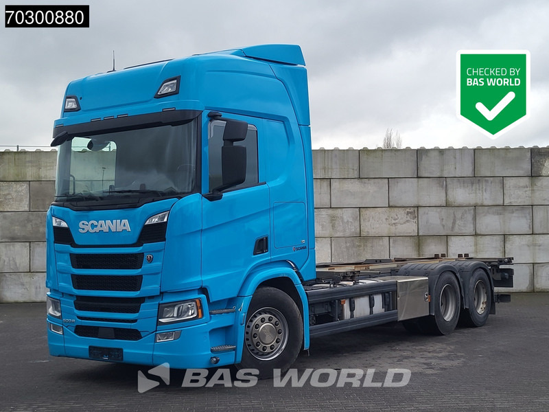 Scania R500 R 6X2 Full Air suspension Retarder Lift Axle Automatic Leather seats Euro 6 - Konteineru vedējs/ Kravas automašīna ar noņemamā virsbūve: foto 1 Scania R500 R 6X2 Full Air suspension Retarder Lift Axle Automatic Leather seats Euro 6 - Konteineru vedējs/ Kravas automašīna ar noņemamā virsbūve: foto 1
