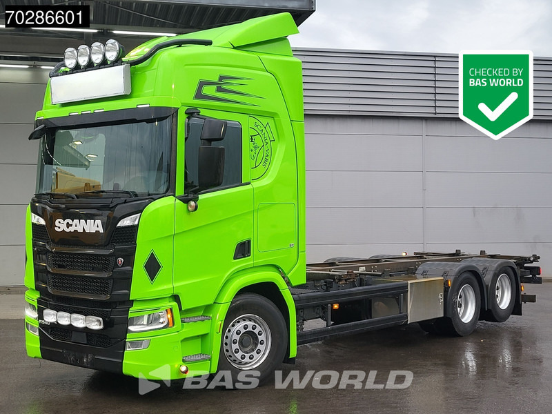 Scania R540 6X2 BDF LiftAxle Automatic Retarder Navi ACC LED Euro 6 - Konteineru vedējs/ Kravas automašīna ar noņemamā virsbūve: foto 1 Scania R540 6X2 BDF LiftAxle Automatic Retarder Navi ACC LED Euro 6 - Konteineru vedējs/ Kravas automašīna ar noņemamā virsbūve: foto 1