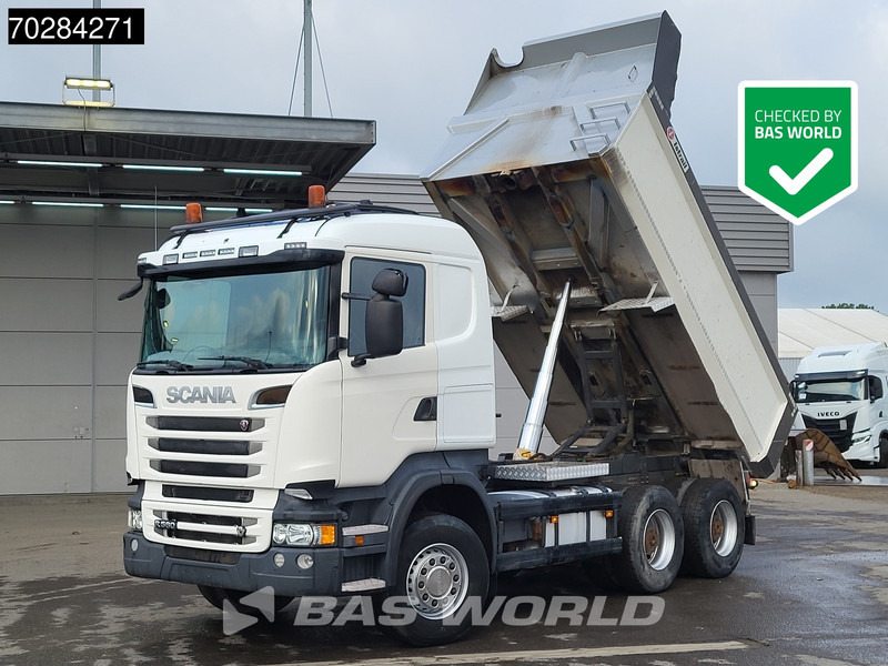 Scania R560 6X4 11 m3 tipper Full steel Retarder Big-Axle Navi Euro 5 - Kravas automašīna pašizgāzējs: foto 1 Scania R560 6X4 11 m3 tipper Full steel Retarder Big-Axle Navi Euro 5 - Kravas automašīna pašizgāzējs: foto 1