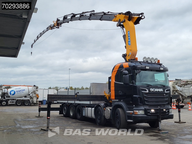 Scania R560 R 10X4 EFFER 655 / 6S Crane +Jib Winch 3-Pedals Lift+Steering-Axle Retarder Euro 5 - Bortu kravas automašīna/ Platforma, Kravas auto ar manipulatoru: foto 3 Scania R560 R 10X4 EFFER 655 / 6S Crane +Jib Winch 3-Pedals Lift+Steering-Axle Retarder Euro 5 - Bortu kravas automašīna/ Platforma, Kravas auto ar manipulatoru: foto 3