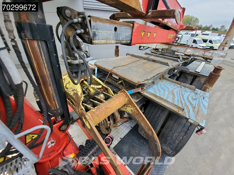 Kokvedējs, Kravas auto ar manipulatoru Scania R580 R 6X4 NL-Truck Diebolt D28.81 Kran Crane Holztransport + Dolly Retarder Euro 6: foto 14