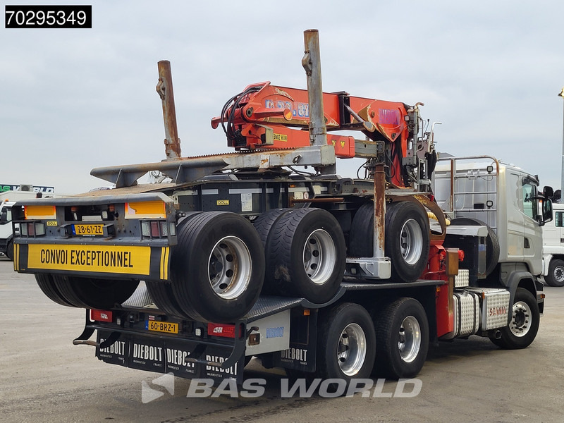 Scania R580 R 6X4 NL-Truck Diebolt D28.81 Kran Crane Holztransport + Dolly Retarder Euro 6 - Kokvedējs, Kravas auto ar manipulatoru: foto 5 Scania R580 R 6X4 NL-Truck Diebolt D28.81 Kran Crane Holztransport + Dolly Retarder Euro 6 - Kokvedējs, Kravas auto ar manipulatoru: foto 5