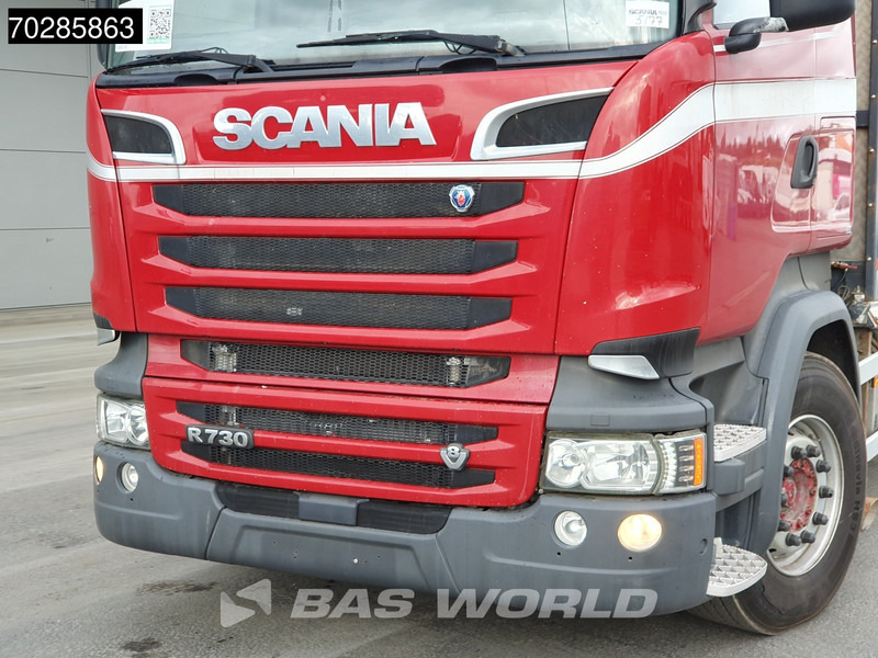 Kokvedējs, Kravas auto ar manipulatoru Scania R730 R 6X4 HIAB F108S 79 Crane Retarder Xenon BigAxle Loglift Automatic ACC Euro 6: foto 17