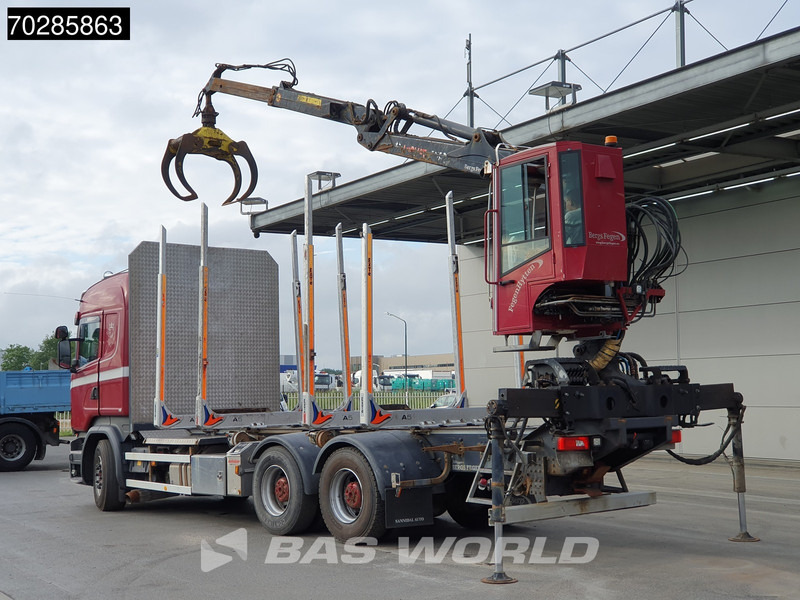 Scania R730 R 6X4 HIAB F108S 79 Crane Retarder Xenon BigAxle Loglift Automatic ACC Euro 6 - Kokvedējs, Kravas auto ar manipulatoru: foto 2 Scania R730 R 6X4 HIAB F108S 79 Crane Retarder Xenon BigAxle Loglift Automatic ACC Euro 6 - Kokvedējs, Kravas auto ar manipulatoru: foto 2